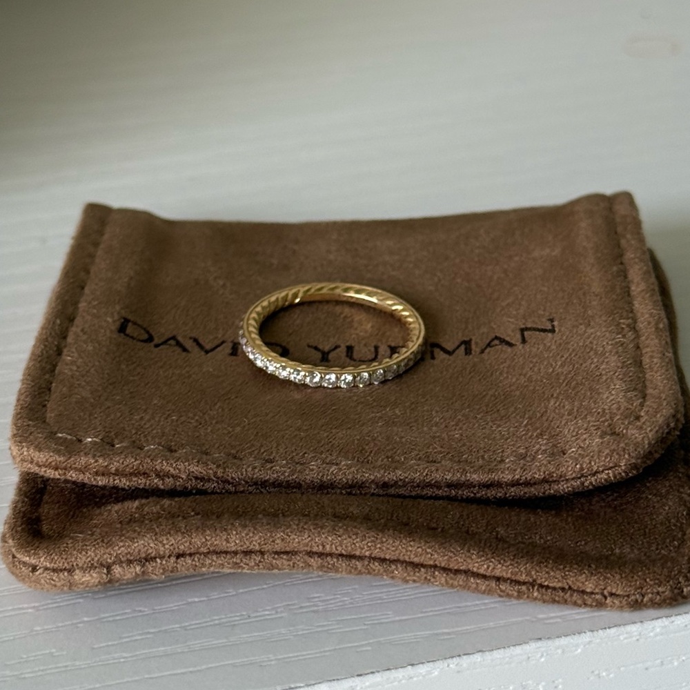 David Yurman Eden Partway Ring (pinky) - Picture 5 of 10